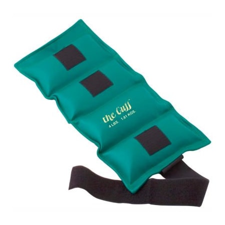 Fabrication Enterprises Cuff Deluxe Wrist and Ankle Weight, 4 lb., Turquoise 222343